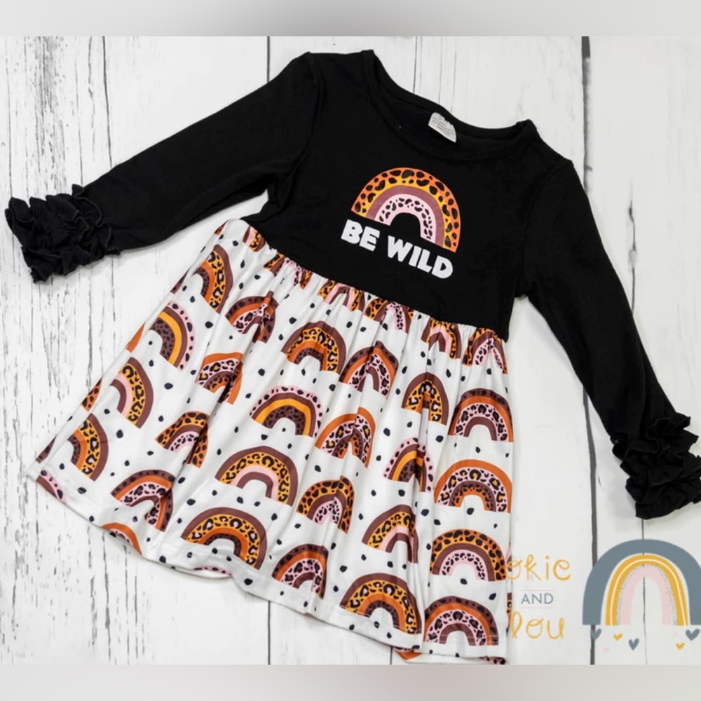 Okie and Lou Be Wild Rainbows Dress